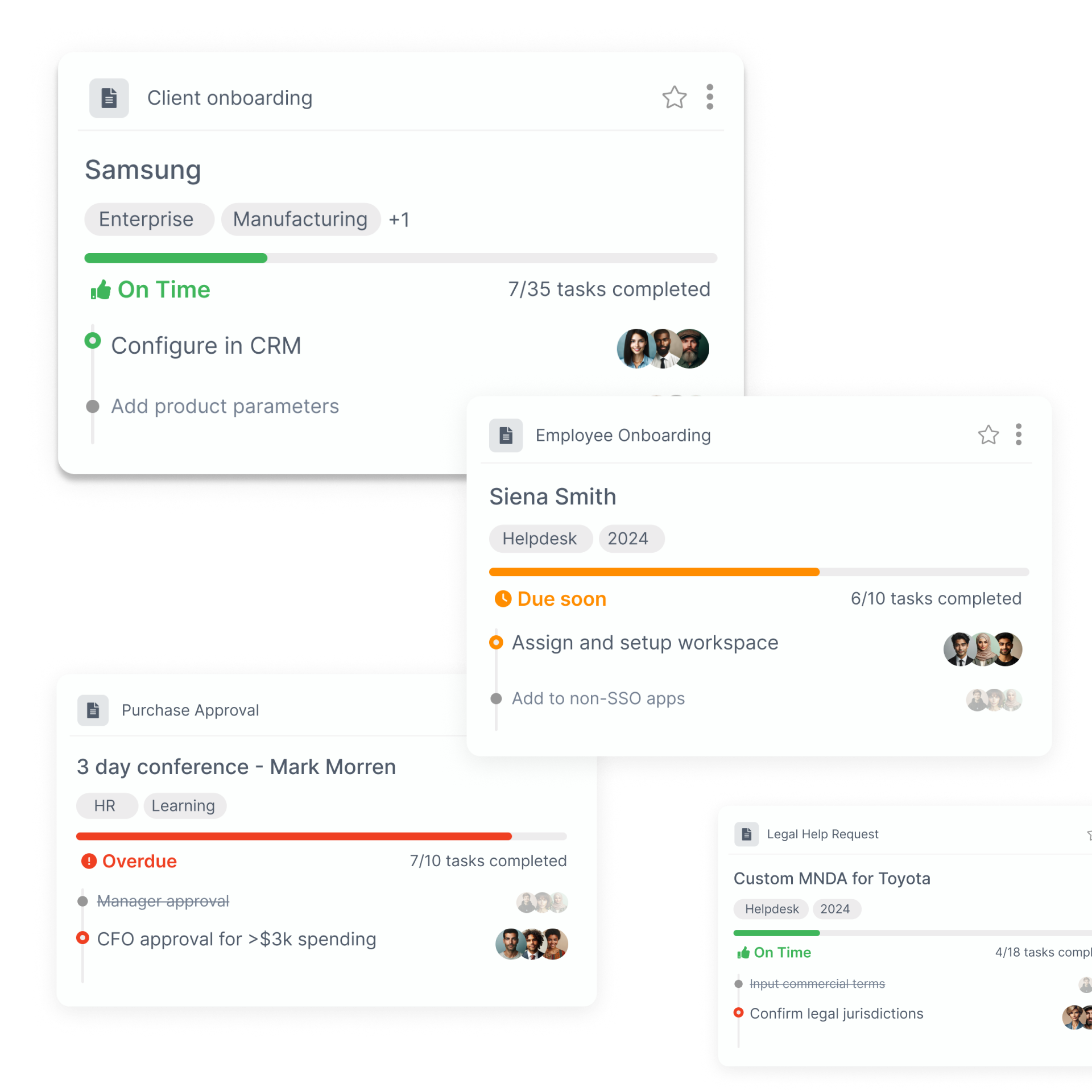 Tallyfy - Beautiful Workflow Software